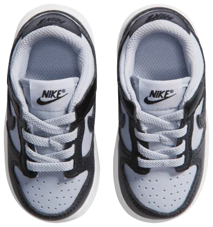 Nike Dunk Low 童款 - White/Grey - Image 4