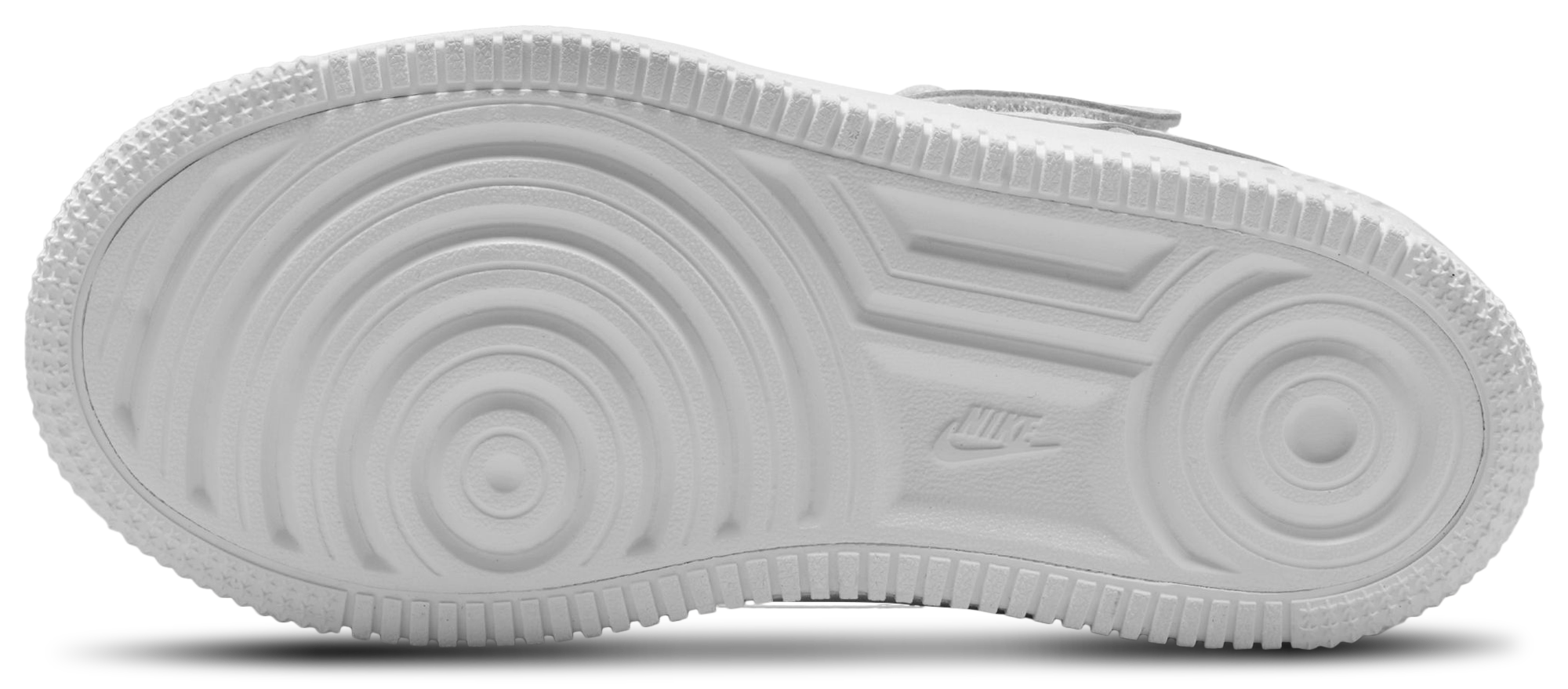 Nike Air Force 1 童款 - White/White - Image 5