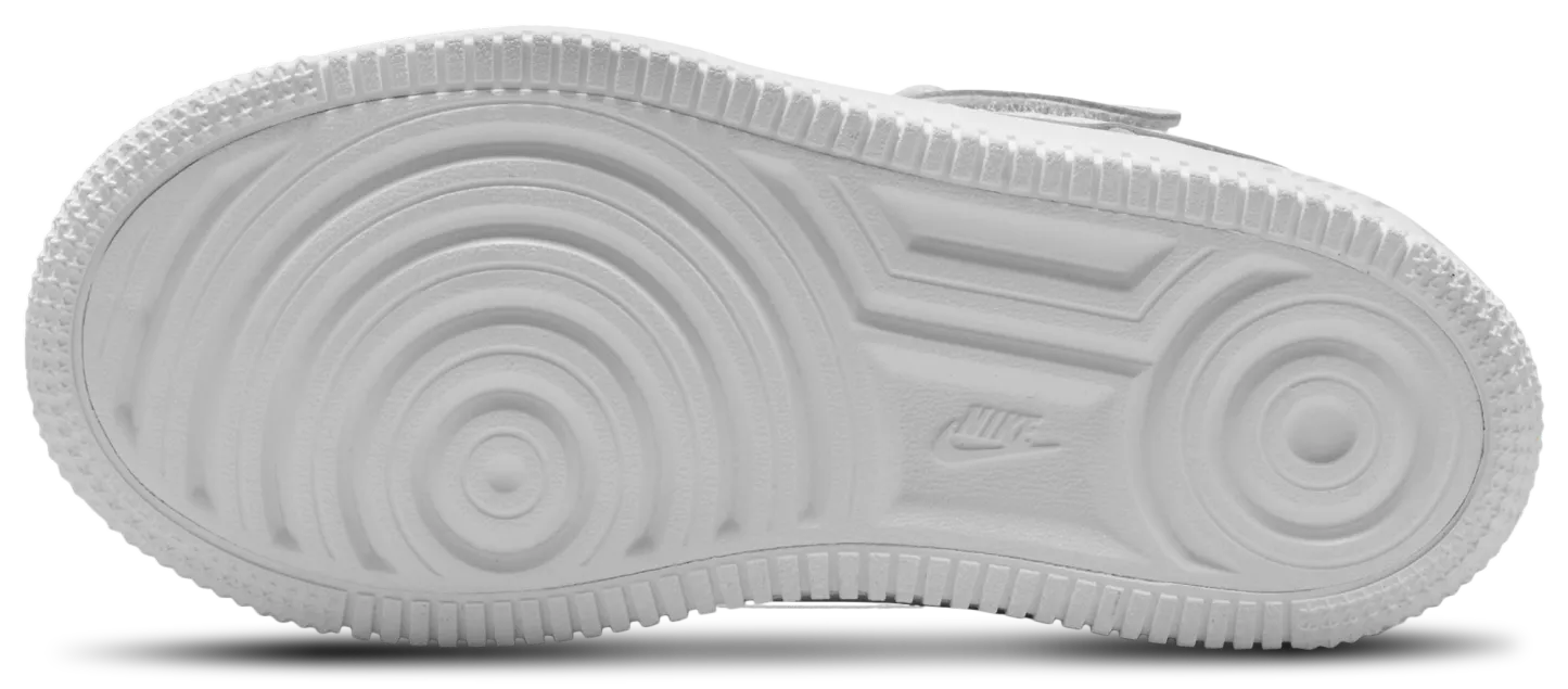 Nike Air Force 1 童款 - White/White - Image 5