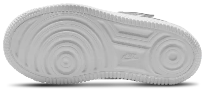 Nike Air Force 1 童款 - White/White - Image 5
