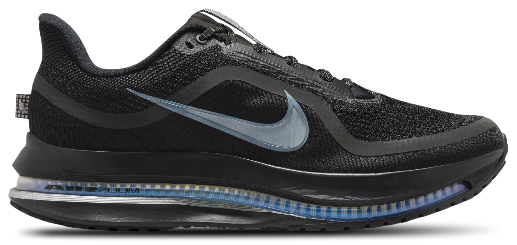 Nike Pegasus Premium - Black/Black/Metallic Silver - Image 1
