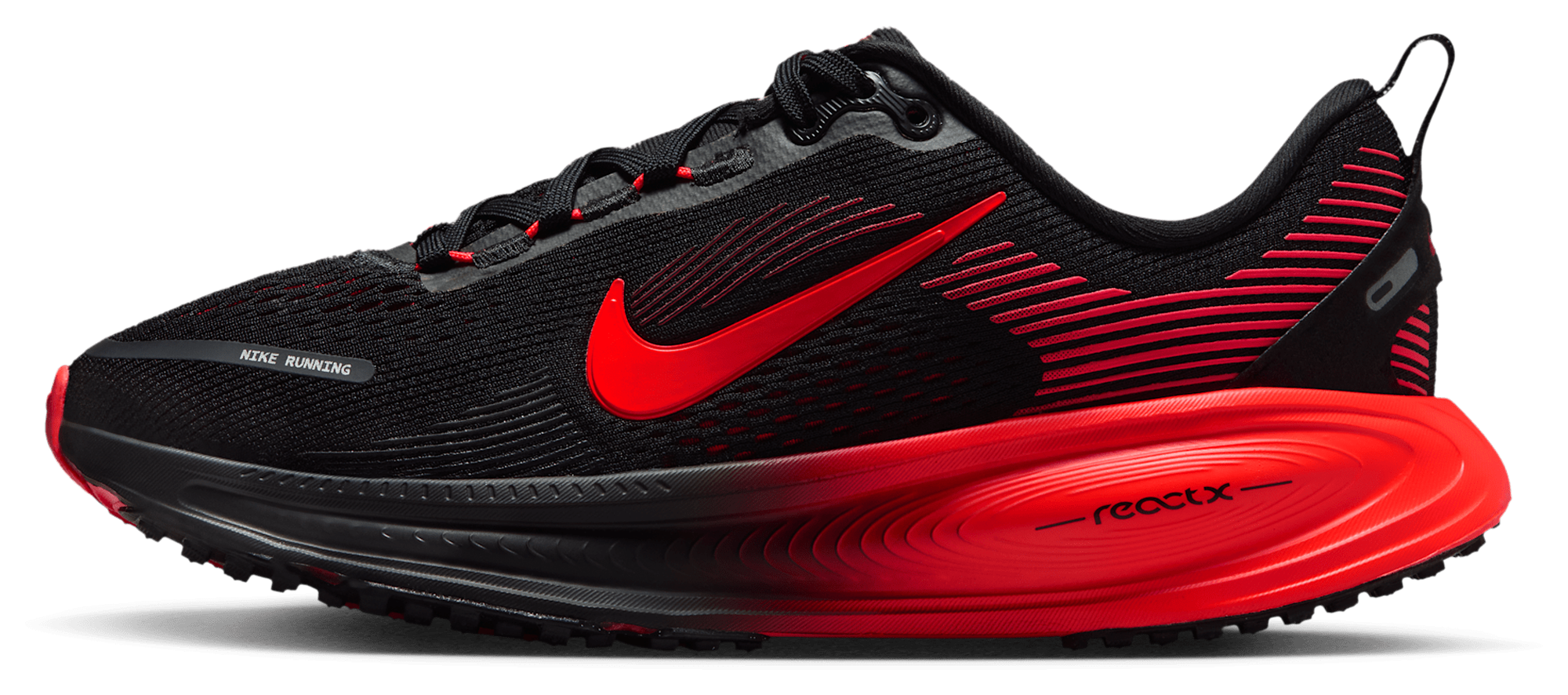 Nike Vomero 18 童款 - Black/Bright Crimson/Anthracite - Image 2