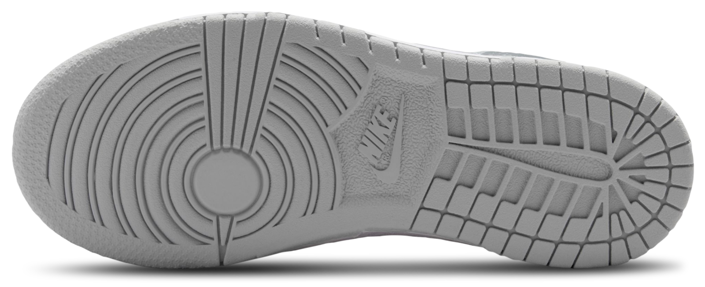 Nike Dunk Low N 童款 - White/Smoke Grey - Image 5