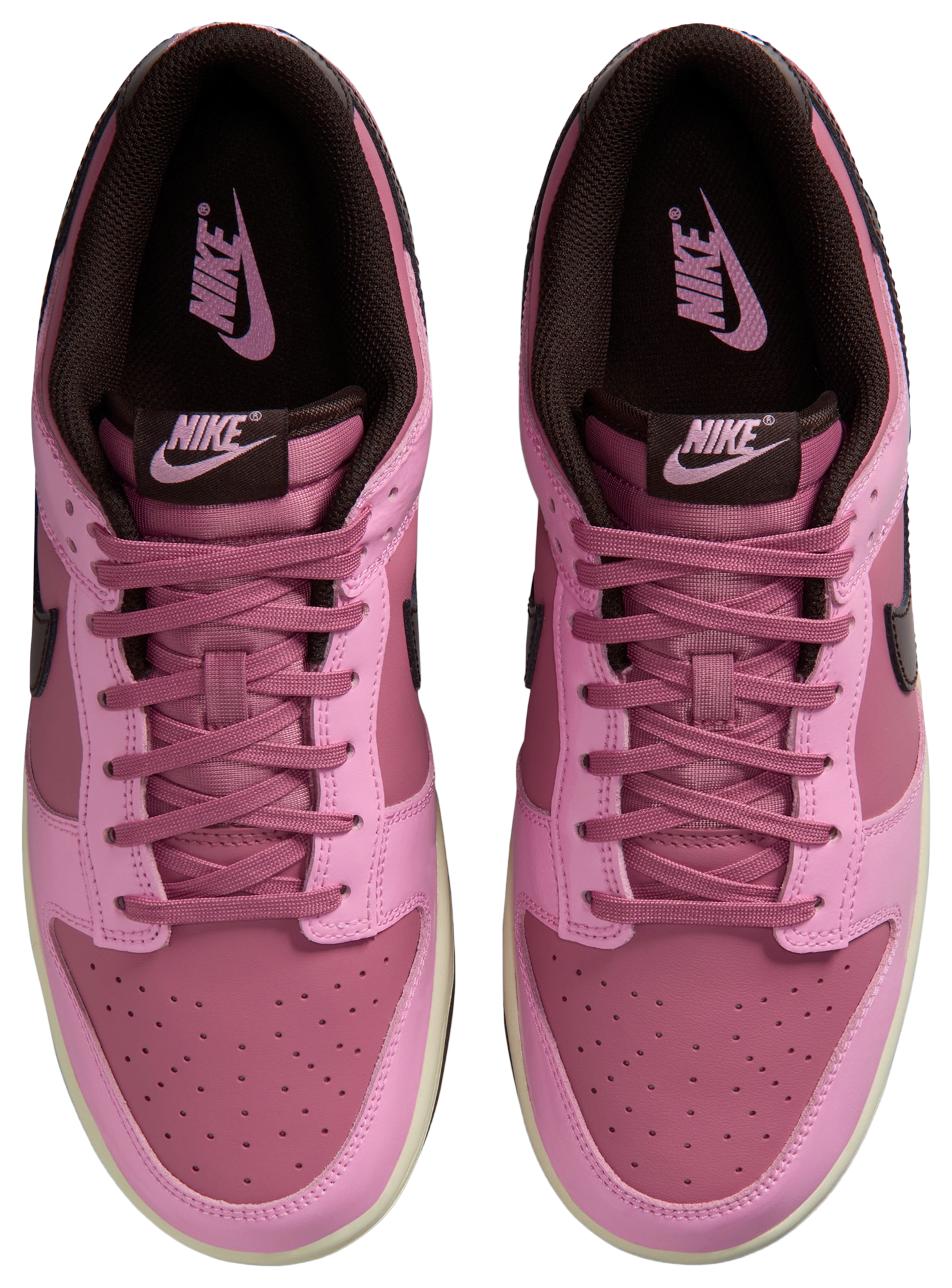 Nike Dunk Low - Brown/White/Pink - Image 4
