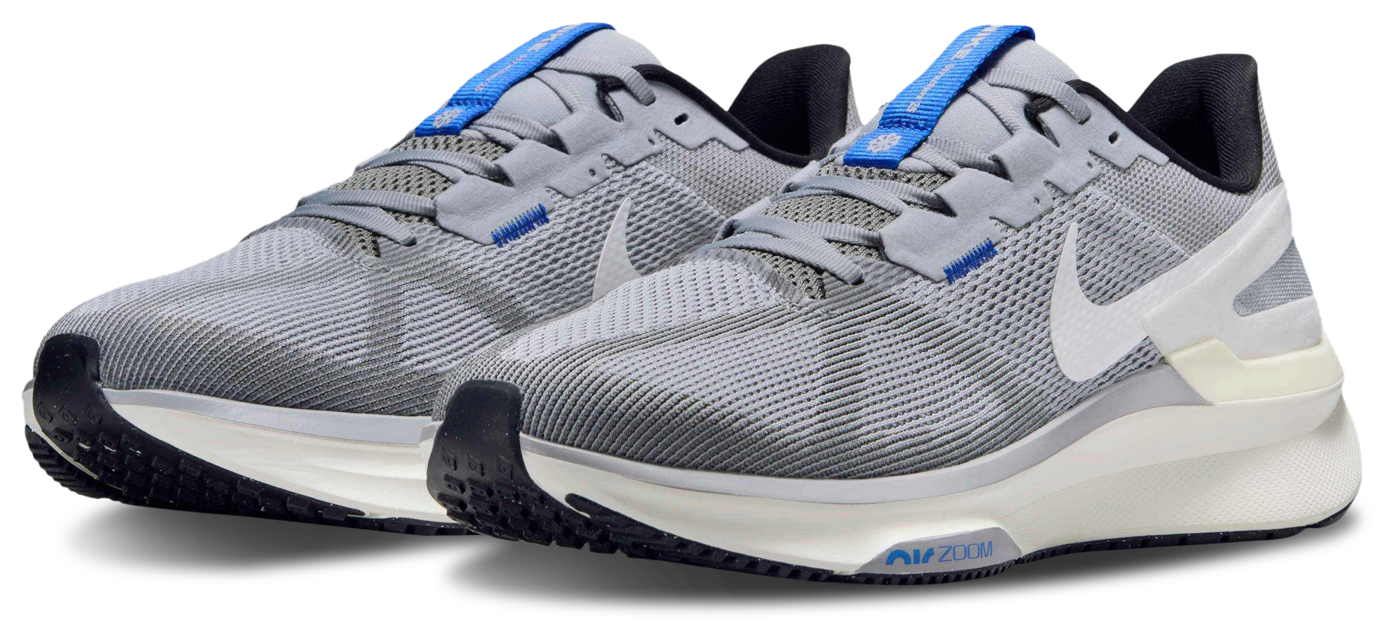 Nike Air Zoom Structure 25 - Wolf Grey/White/Smoke Grey - Image 6