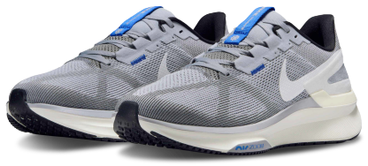 Nike Air Zoom Structure 25 - Wolf Grey/White/Smoke Grey - Image 6