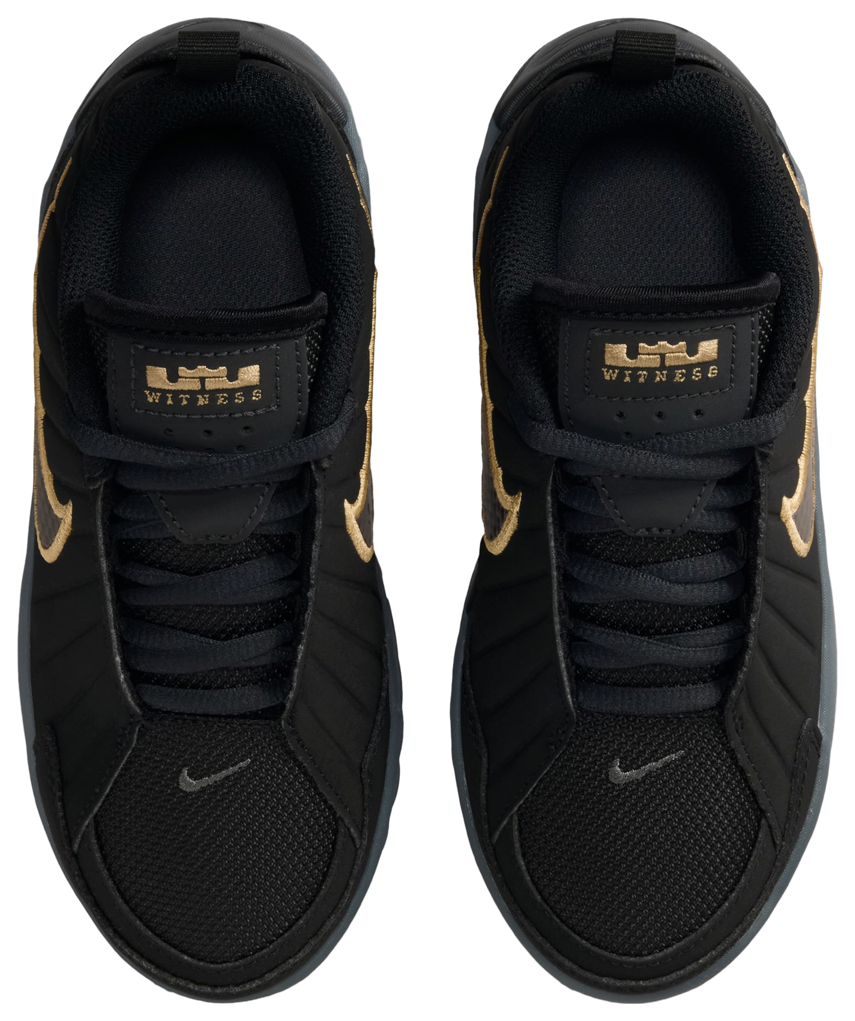 Nike Lebron Witness IX 童款 - Iron Grey/Dark Smoke Gray/Black - Image 4