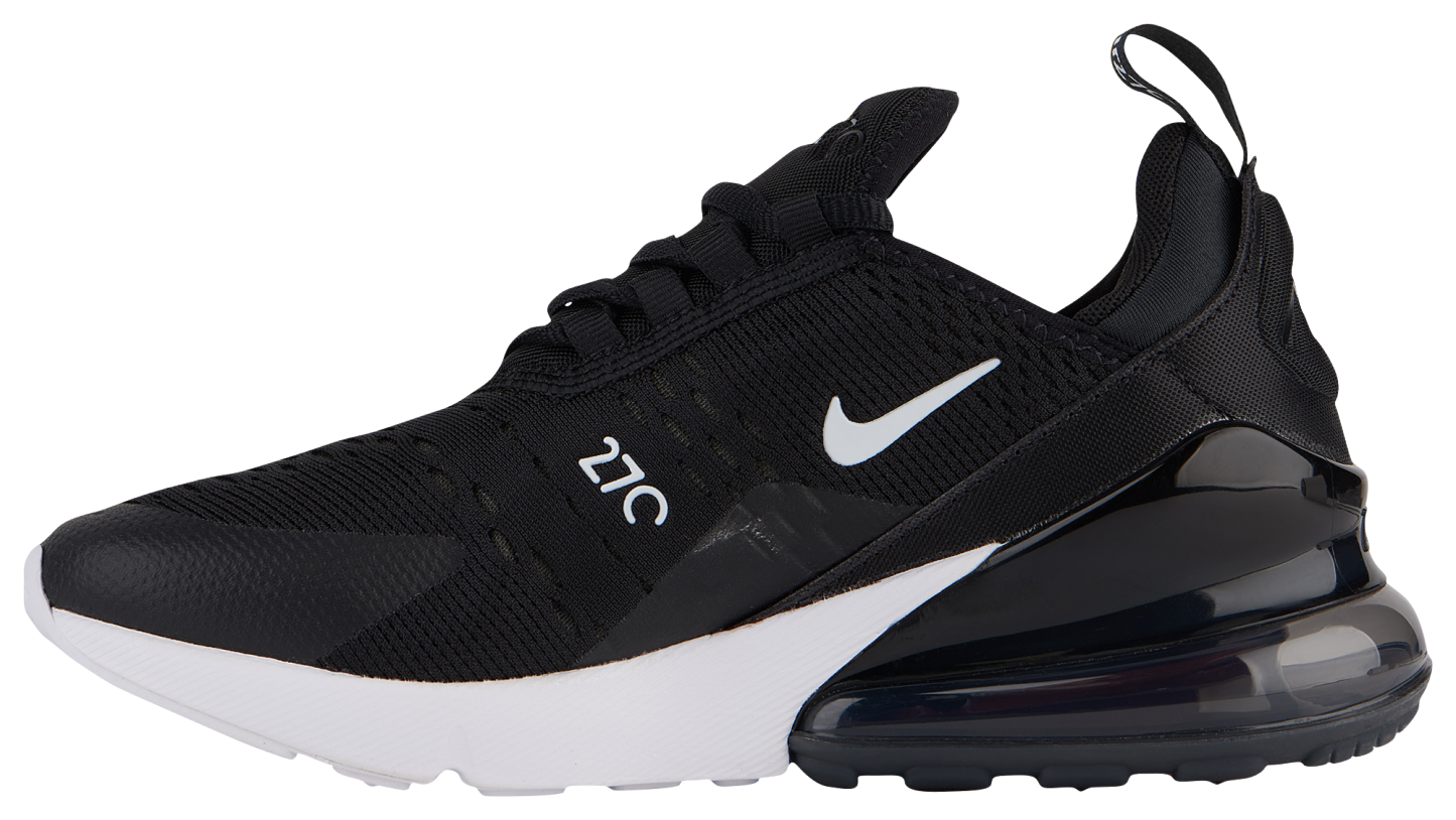 Nike Air Max 270 童款 - Black/White/Anthracite - Image 3