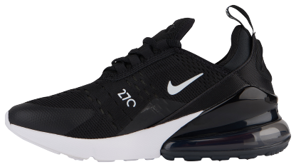 Nike Air Max 270 童款 - Black/White/Anthracite - Image 3