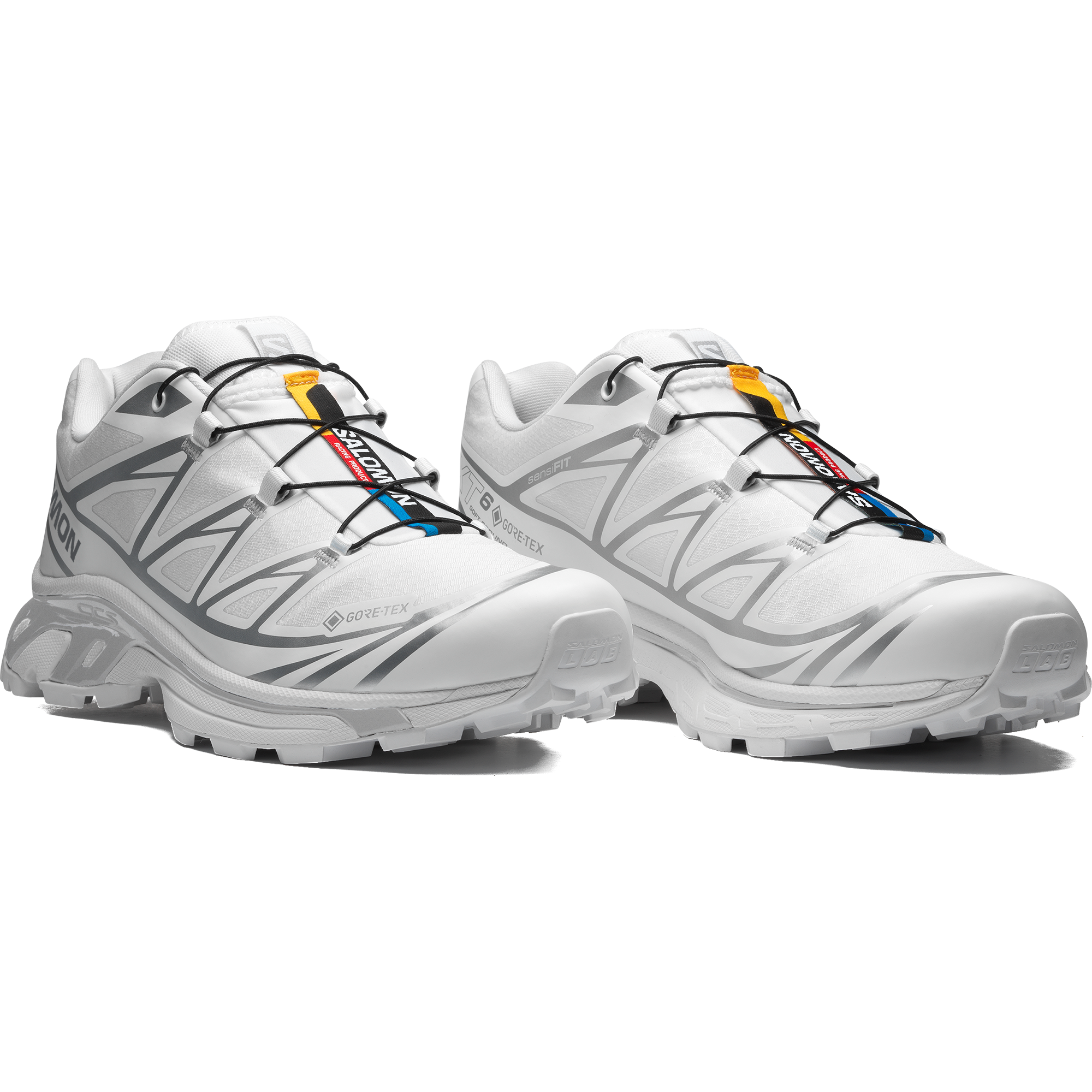 Salomon XT-6 GORE-TEX - White / White / Ftw Silver - View 3
