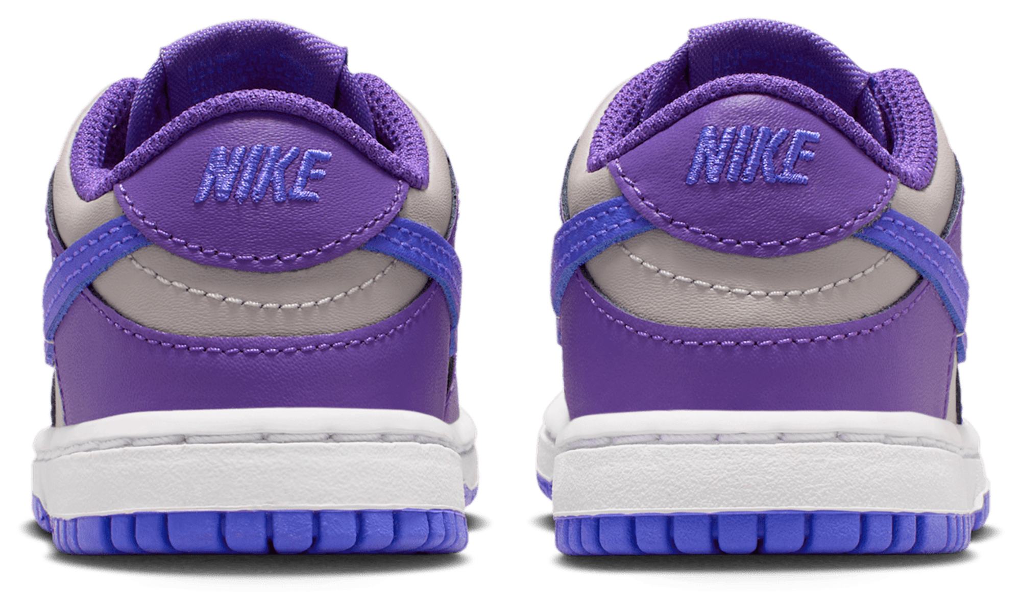 Nike Dunk Low 童款 - College Grey/Persian Violet/Wild Grape - Image 3