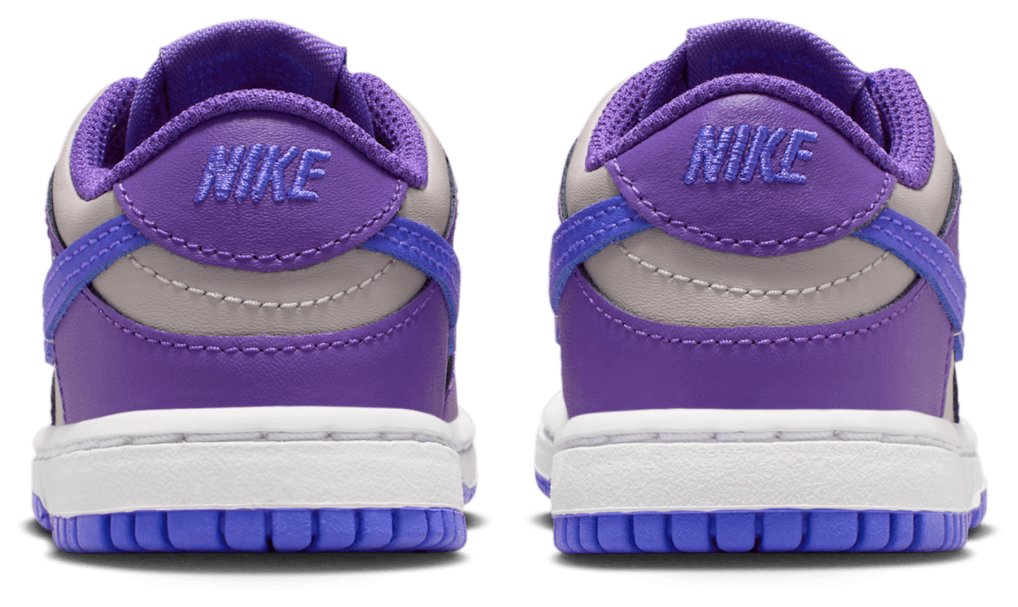 Nike Dunk Low 童款 - College Grey/Persian Violet/Wild Grape - Image 3