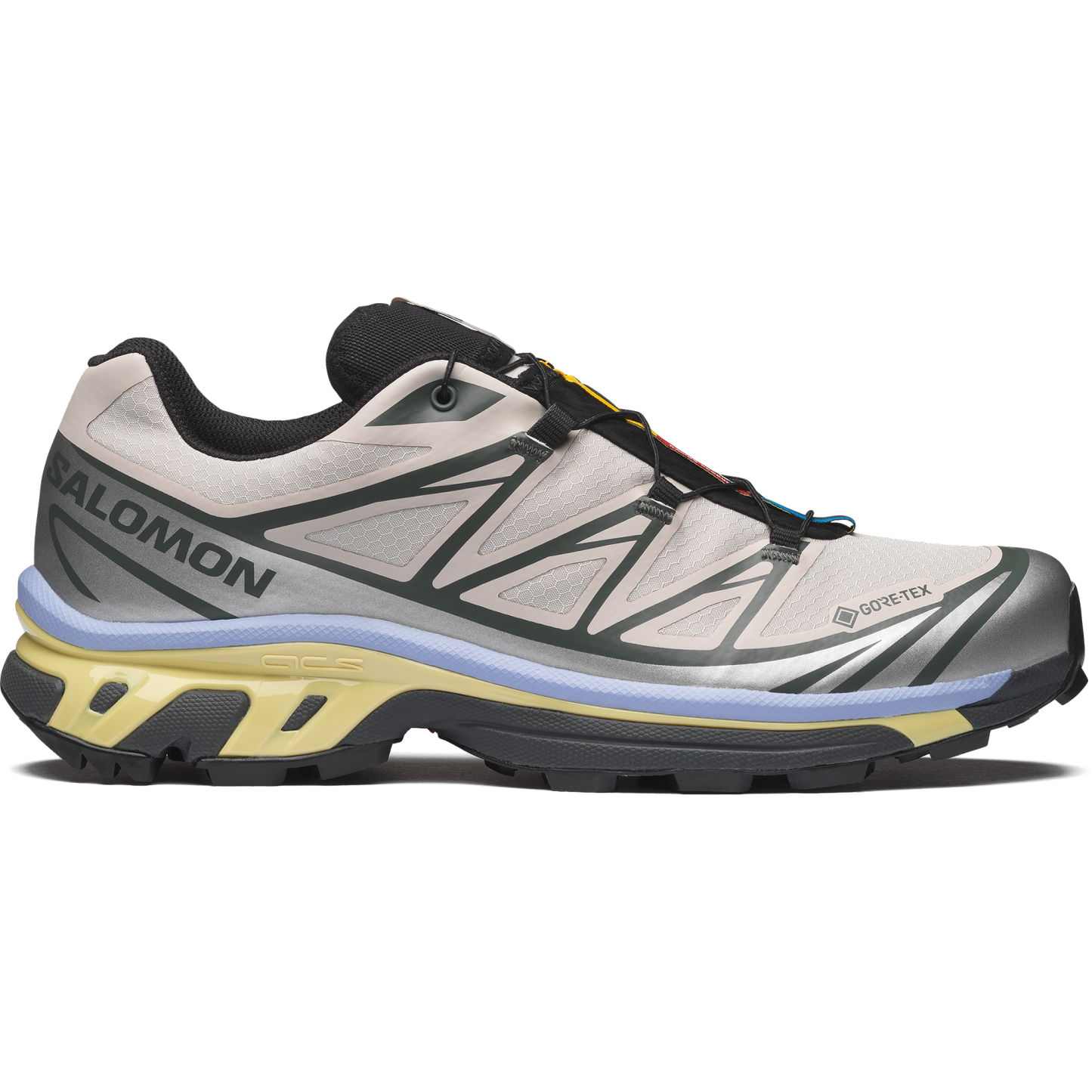 Salomon XT-6 GORE-TEX - Silver Cloud / Urban Chic / Shadow Green - View 1