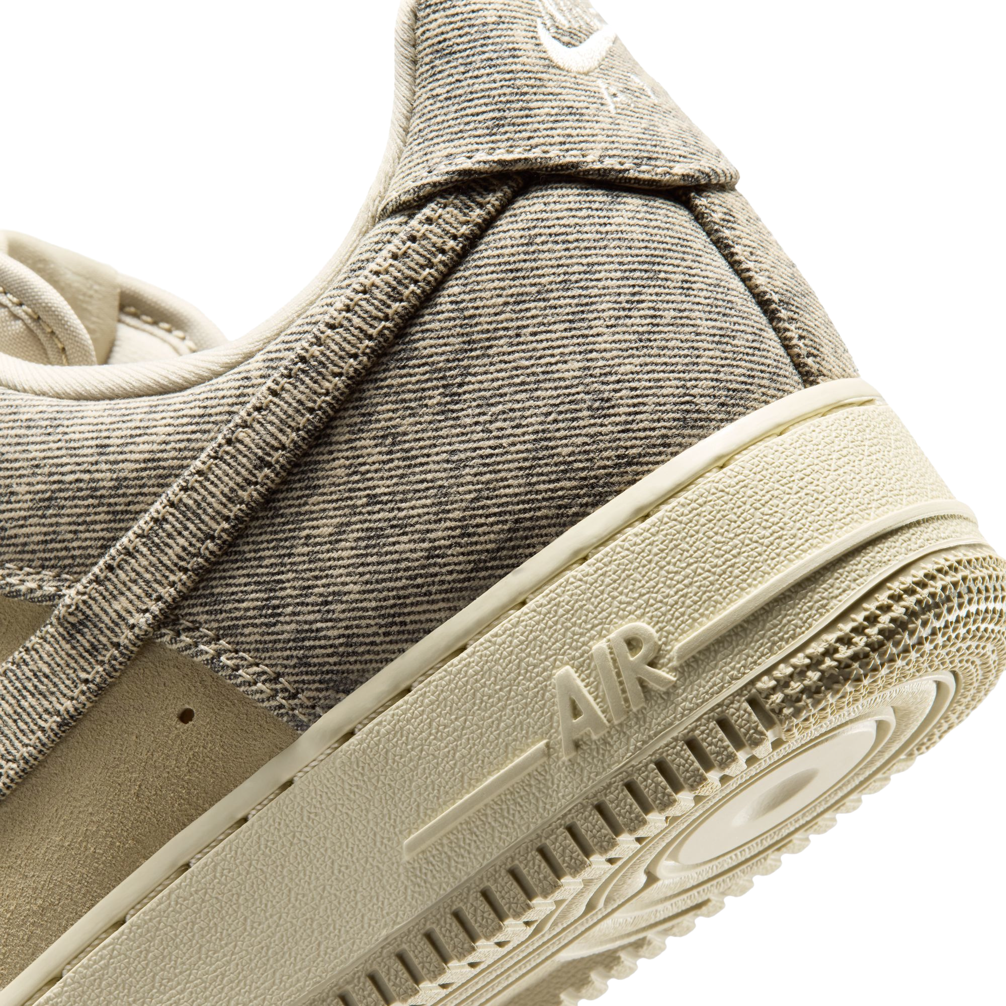 Nike Air Force 1 Low LE - Tan/Silver/Tan - Image 7
