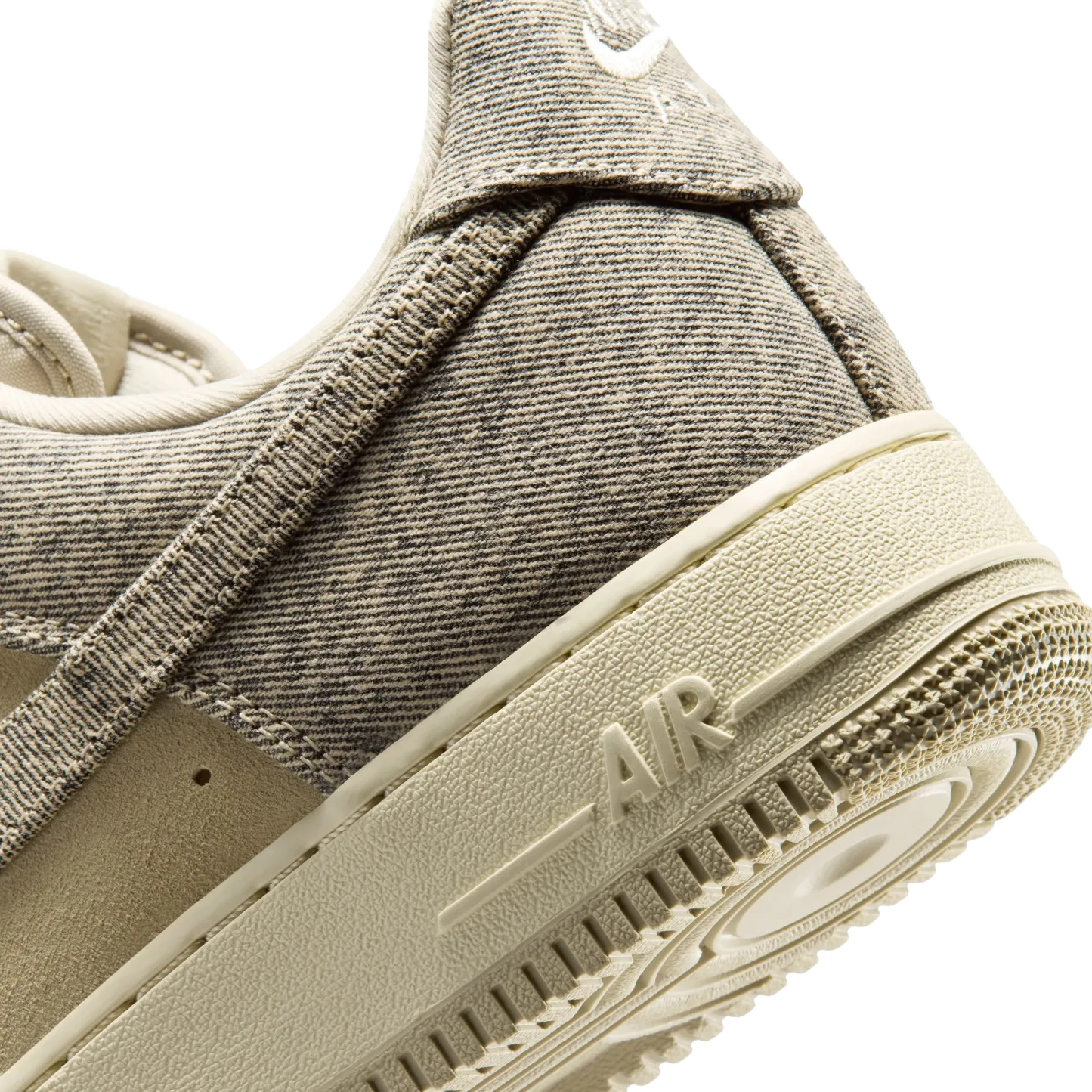 Nike Air Force 1 Low LE - Tan/Silver/Tan - Image 7