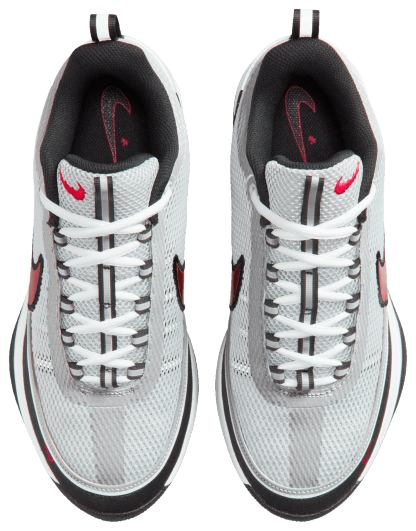 Nike Book 2 - Metallic Silver/Sport Red/Black - Image 4