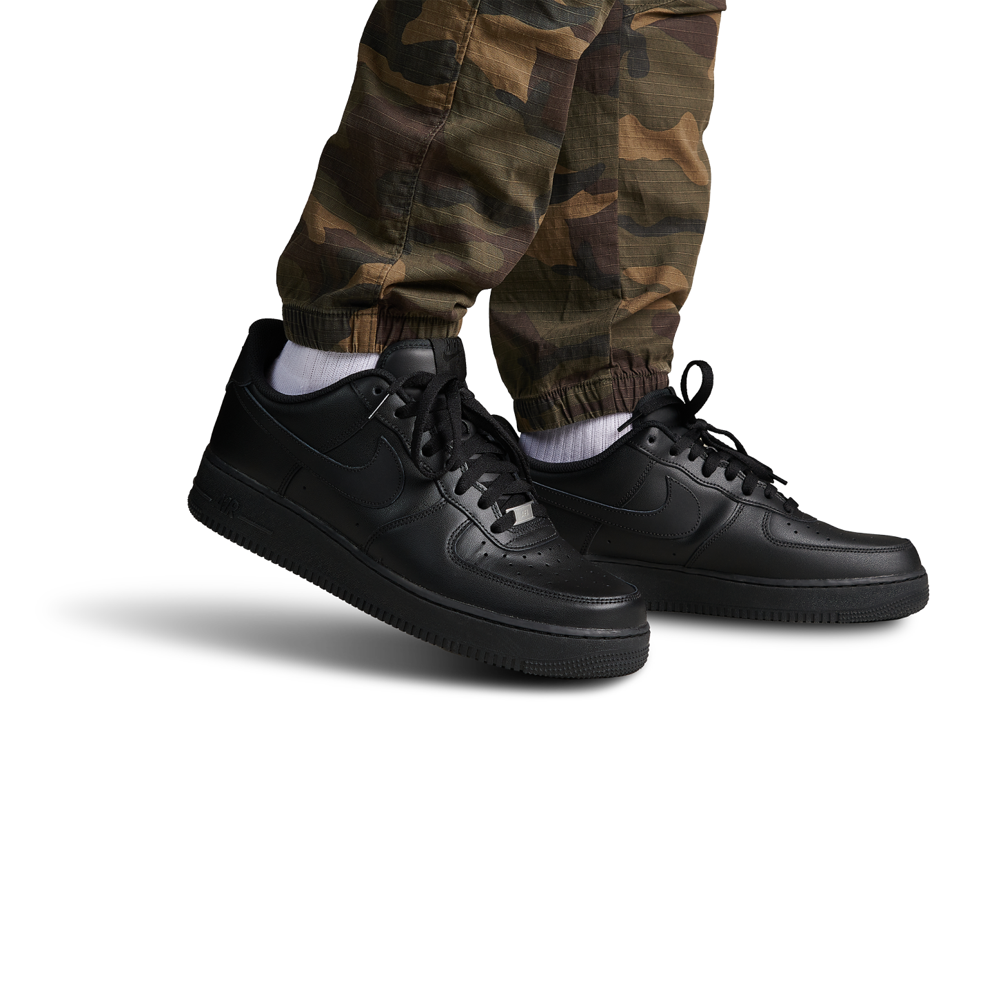 Nike Air Force 1 '07 - Black/Black - Image 2