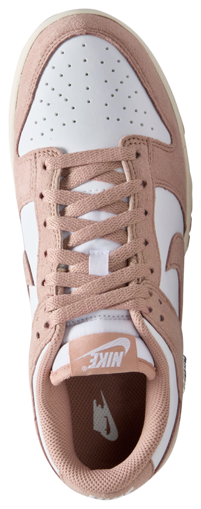 Nike Dunk Low - Particle Pink/White/Metallic Silver - Image 3