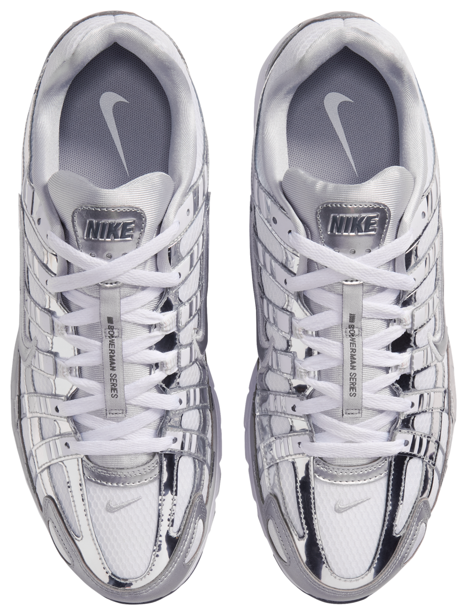 Nike P-6000 - Grey Fog/White/Metallic Silver - Image 4