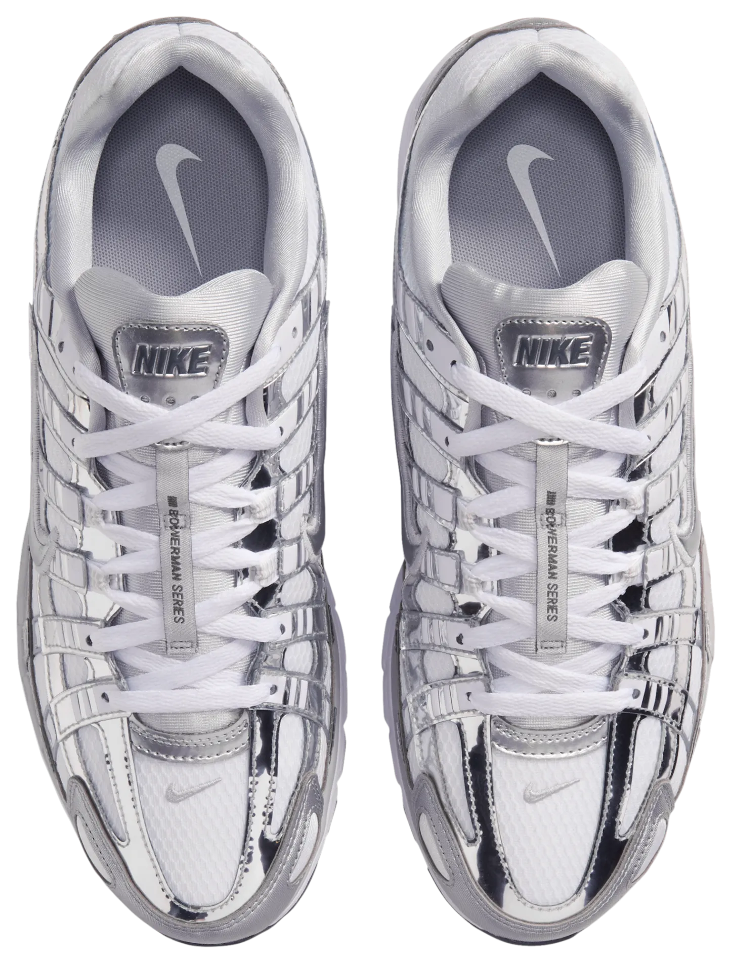 Nike P-6000 - Grey Fog/White/Metallic Silver - Image 4
