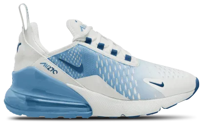 Nike Air Max 270 童款 - Off White/Court Blue/Dutch Blue - Image 1