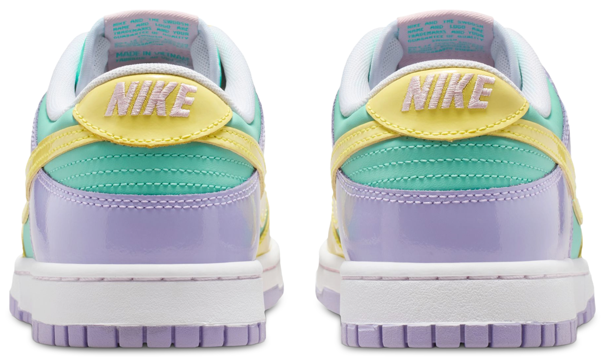 Nike Dunk Low Retro - Emerald Rise/Yellow Pulse/Hydrangeas - Image 3