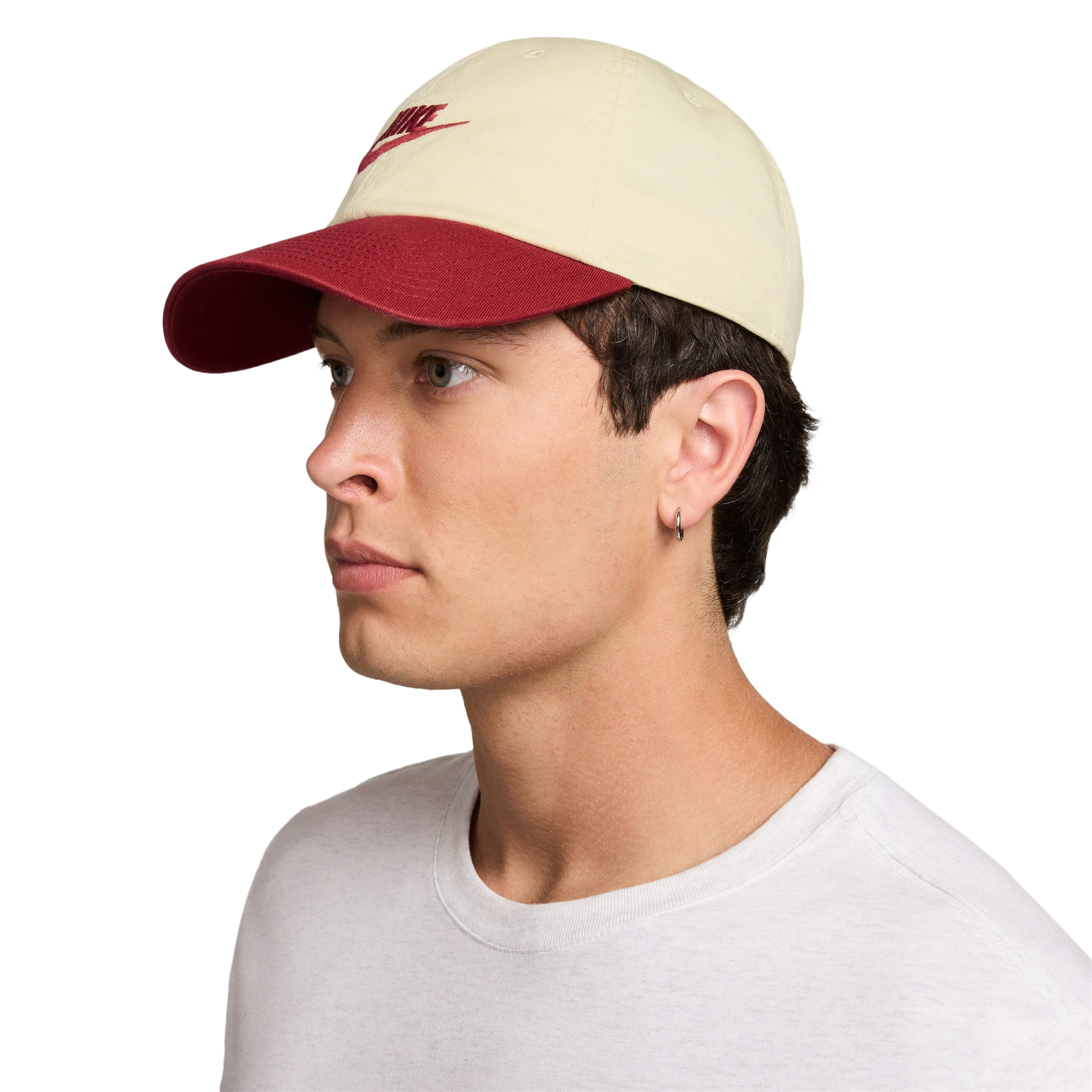 Nike Club H86 Adjustable Cap - Red/Beige - Image 3