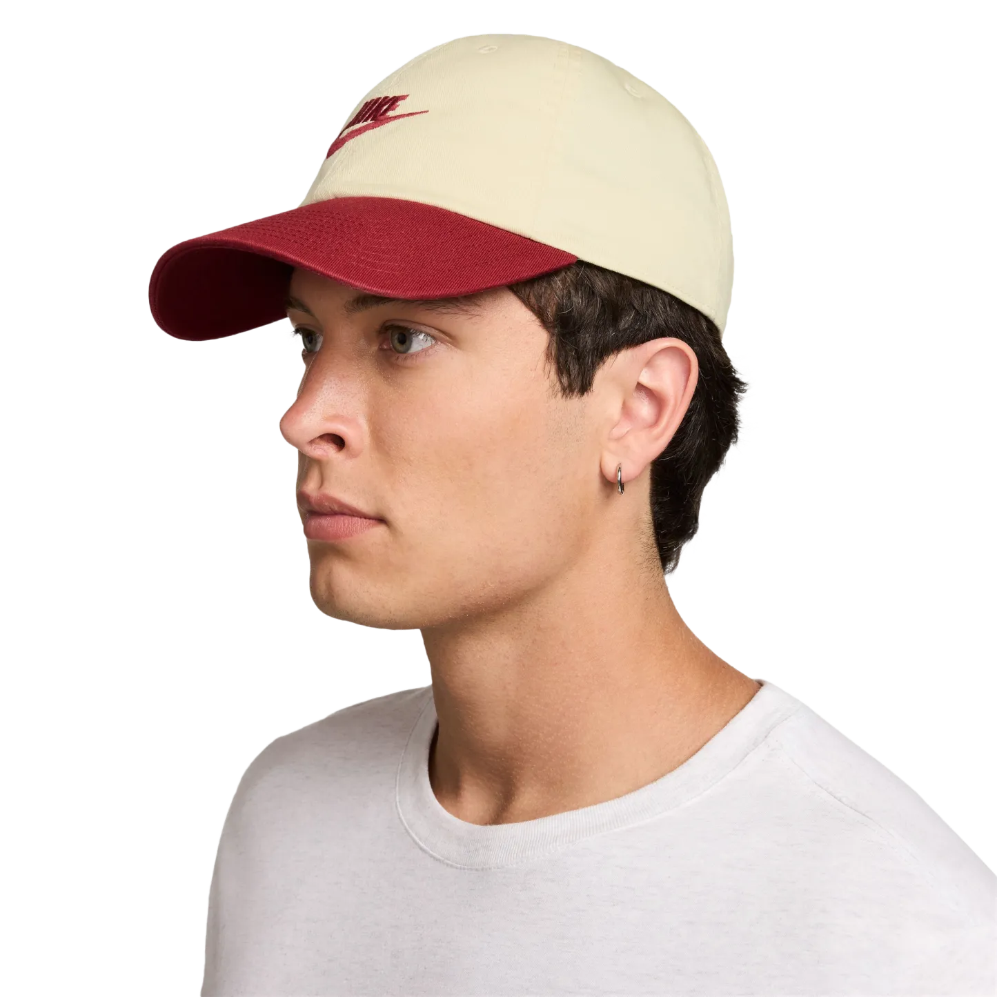 Nike Club H86 Adjustable Cap - Red/Beige - Image 3
