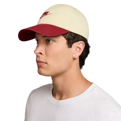 Nike Club H86 Adjustable Cap - Red/Beige - Image 3