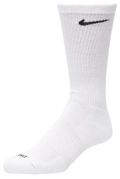 Nike 6 Pack Everyday Plus Cushioned Socks - White/Gray/Black - Image 3