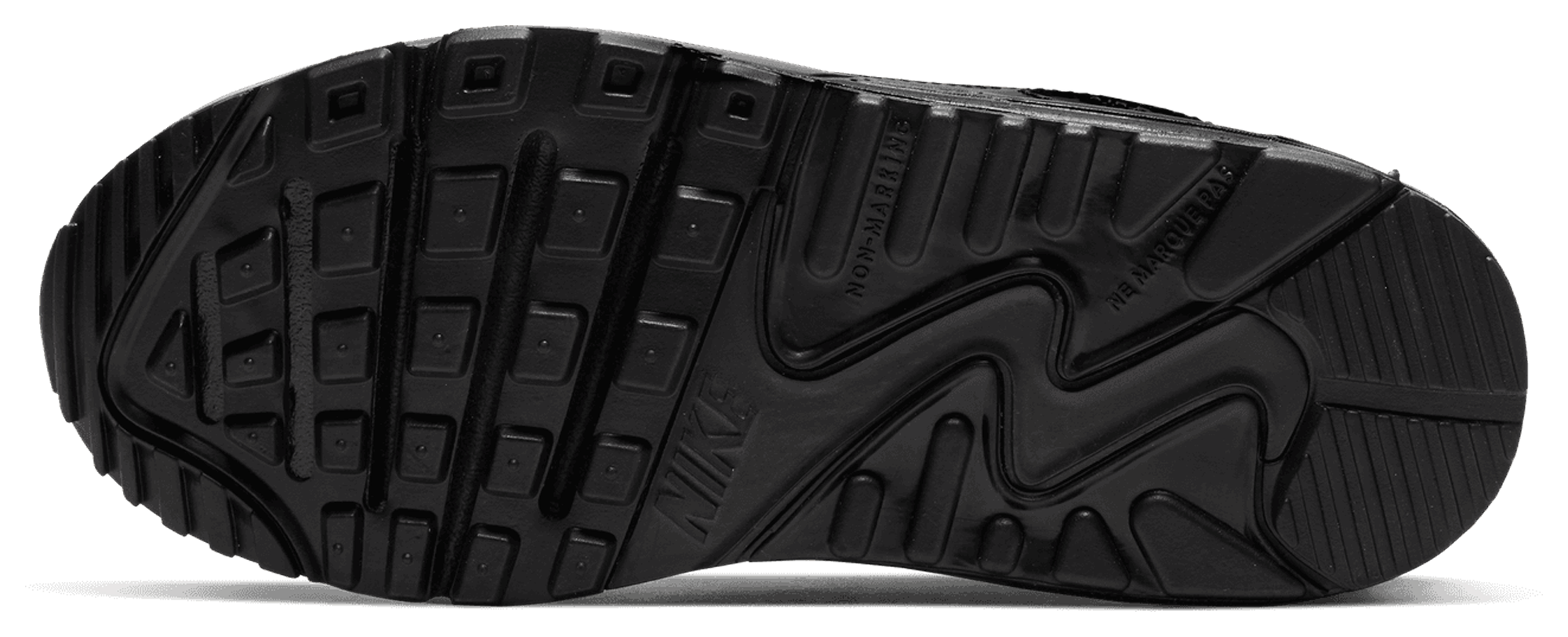 Nike Air Max 90 童款 - Black/Black/Black - Image 5
