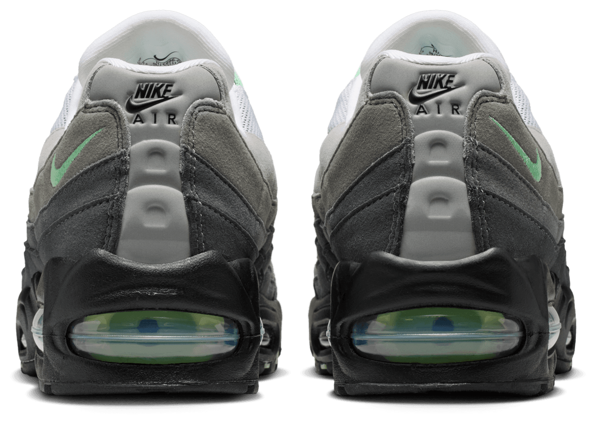 Nike Air Max 95 - Black/Green/White - Image 3