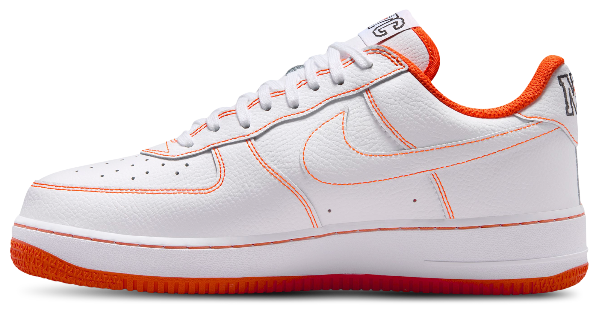 Nike Air Force 1 Kobe Protro Low - White/White/Safety Orange - Image 2