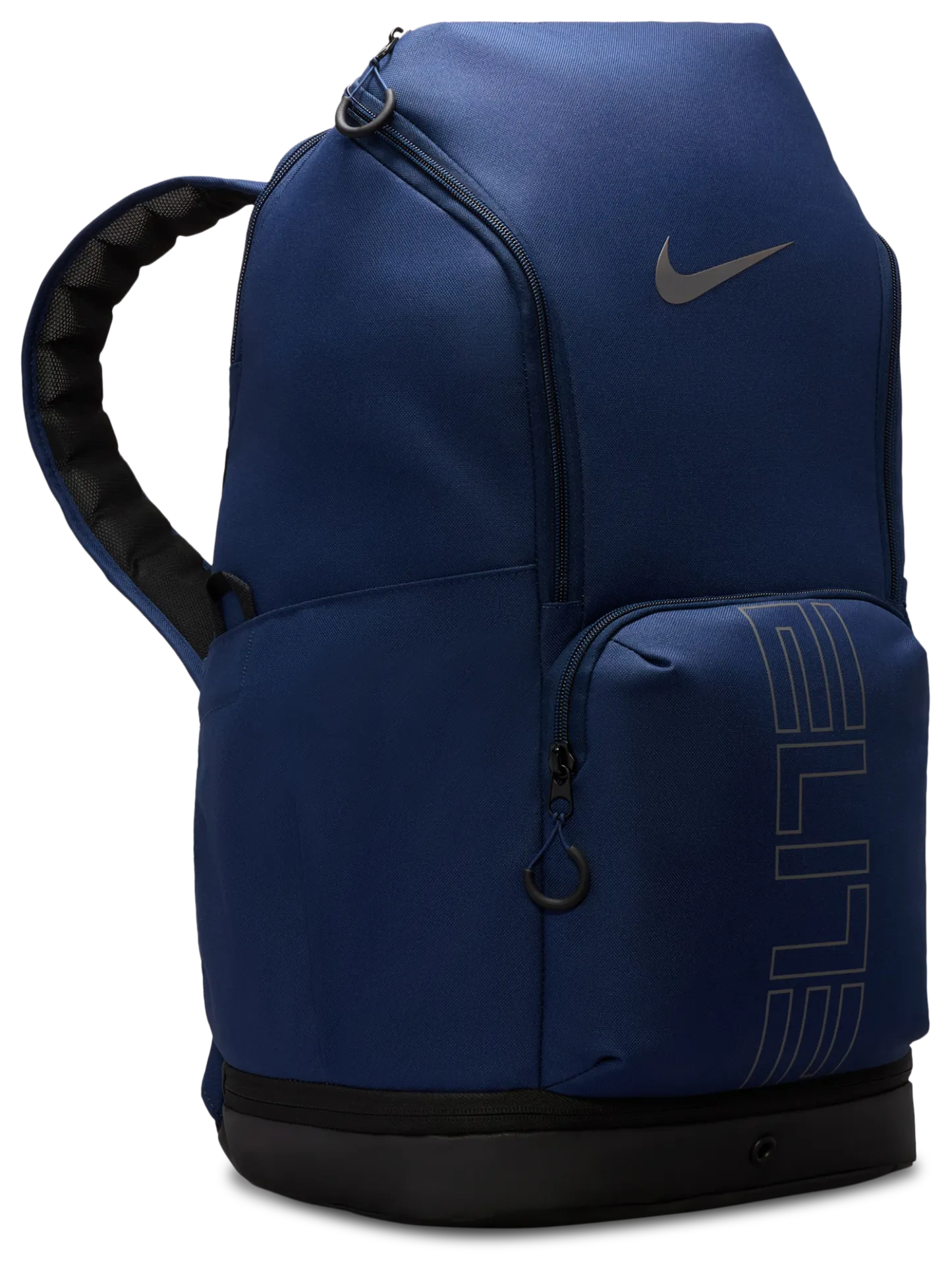 Nike Varsity Elite Backpack - Midnight Navy/Iron Grey/Black - Image 3