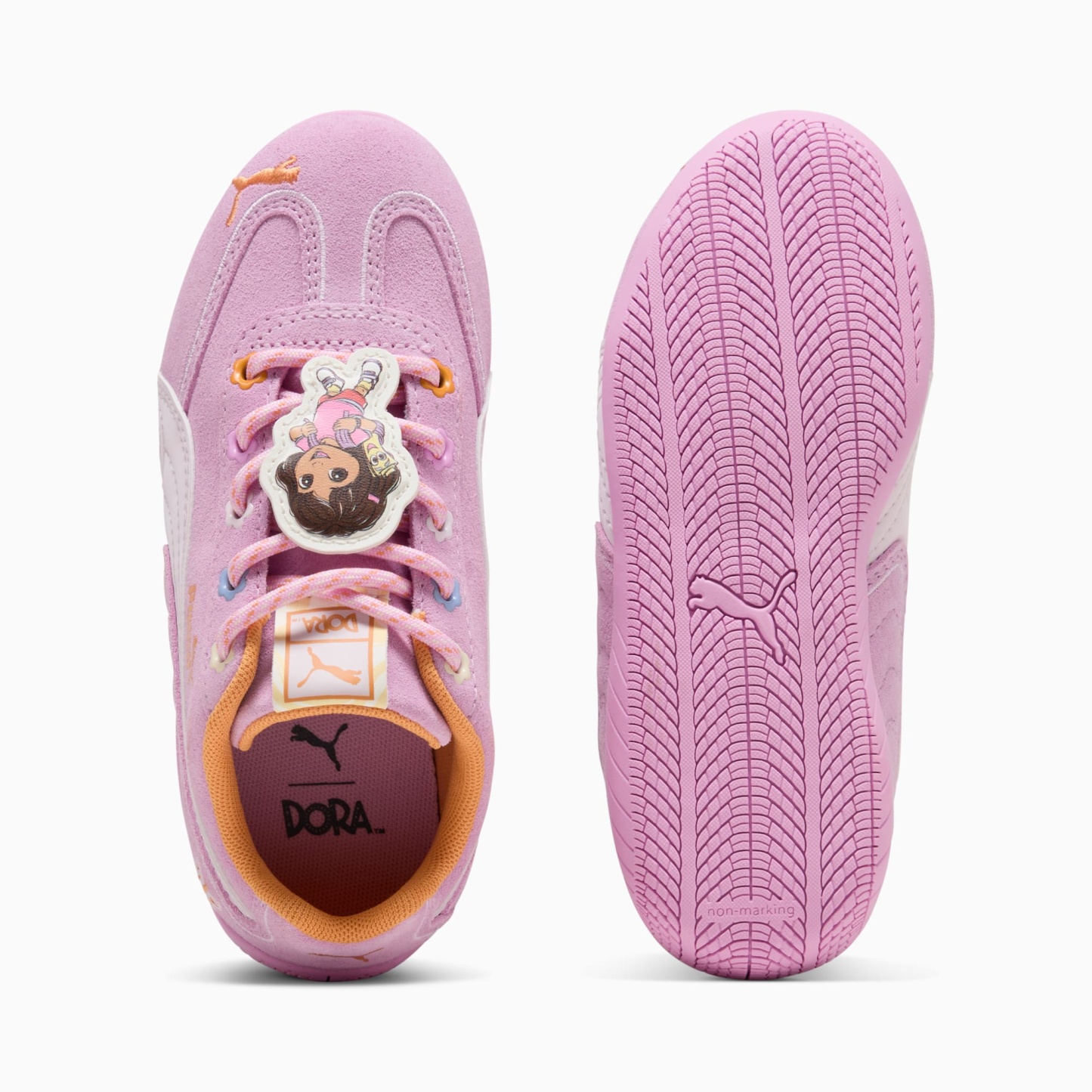 PUMA x DORA THE EXPLORER Speedcat Little Kids' Sneakers - Mauve Glow-Powder Pink - 6