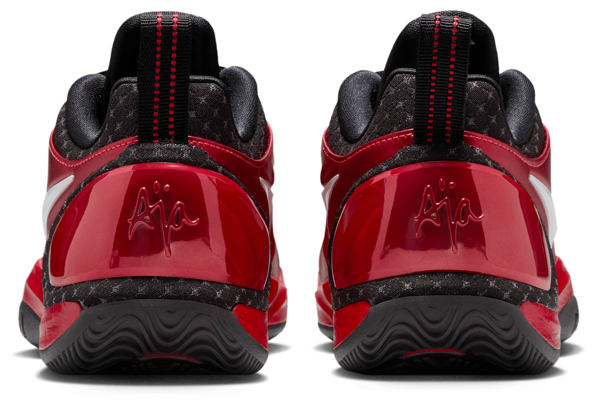 Nike A'ja Two - White/Siren Red/Black - Image 3