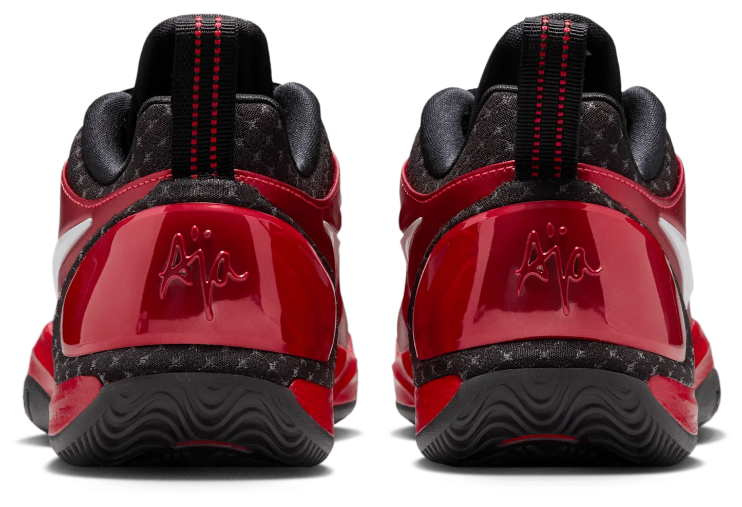 Nike A'ja Two - White/Siren Red/Black - Image 3