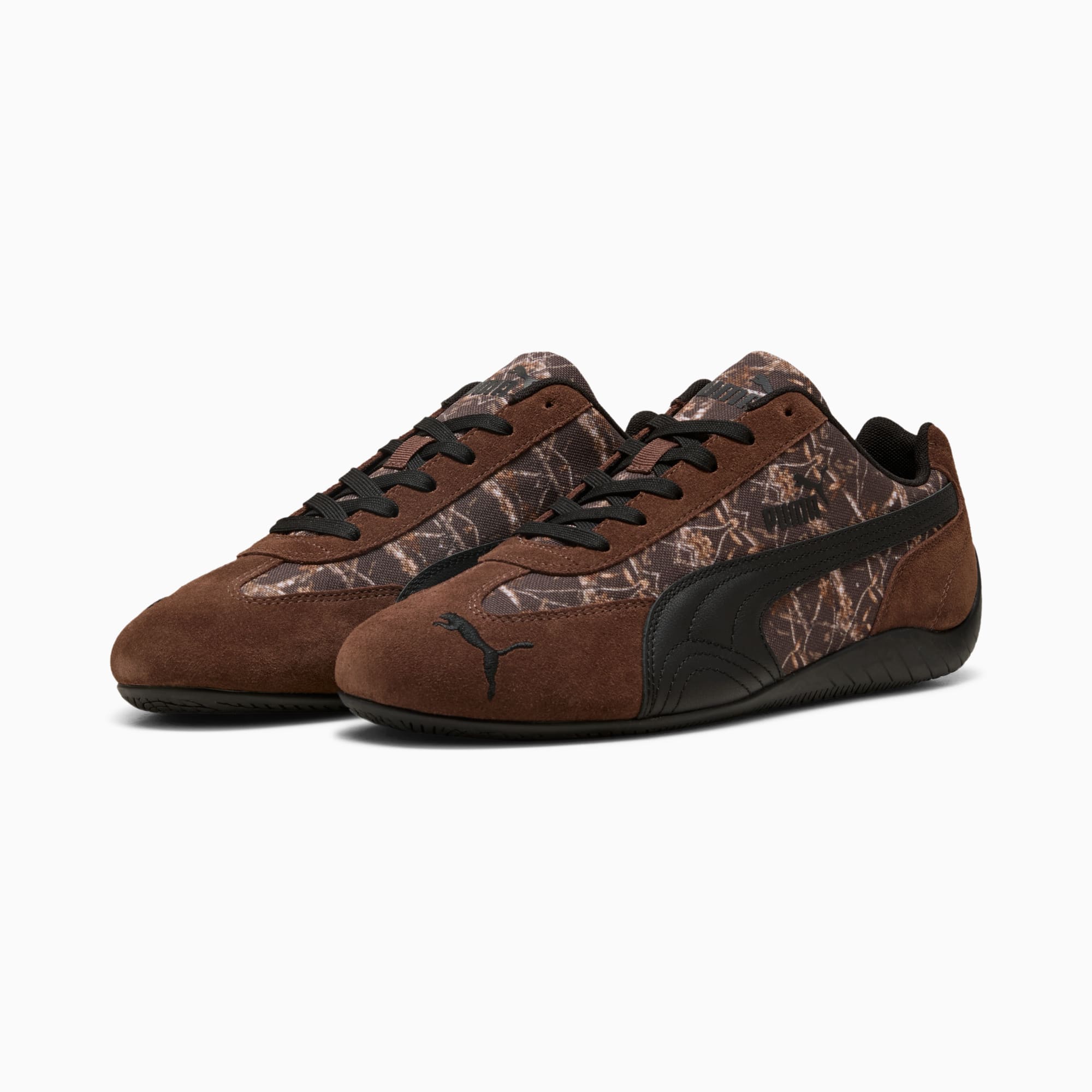 Speedcat Camo Men's Sneakers - Espresso Brown-PUMA Black - 4