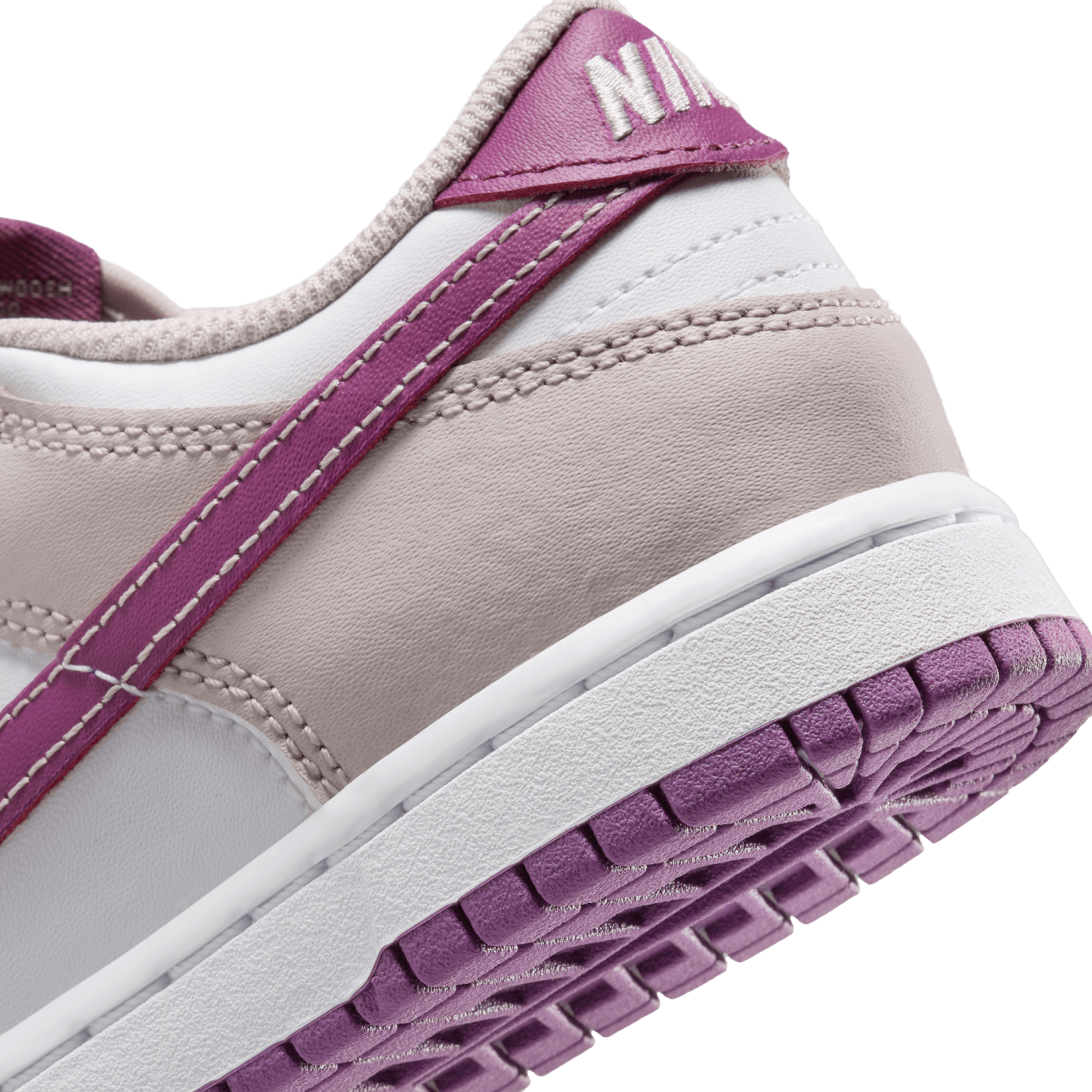 Nike Dunk Low 童款 - White/Violet - Image 8