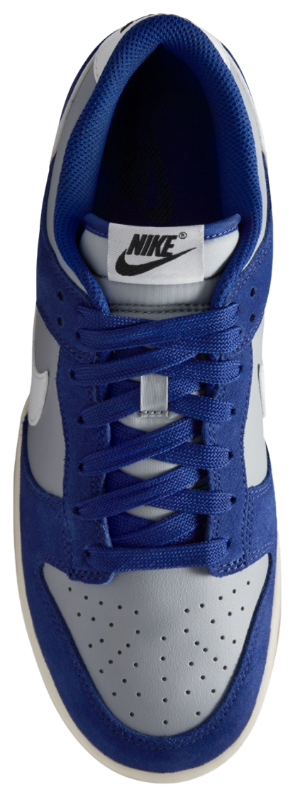 Nike Dunk Low Retro SE Essentials Plus 2 - Wolf Grey/White/Deep Royal Blue - Image 3