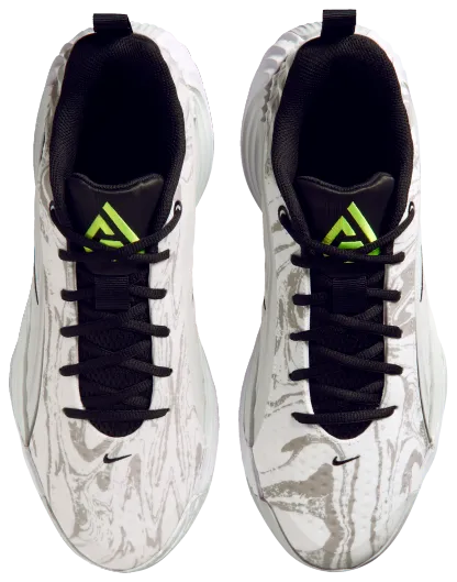 Nike Giannis Immortality 5 - White/Off White/Metallic Silver - Image 4