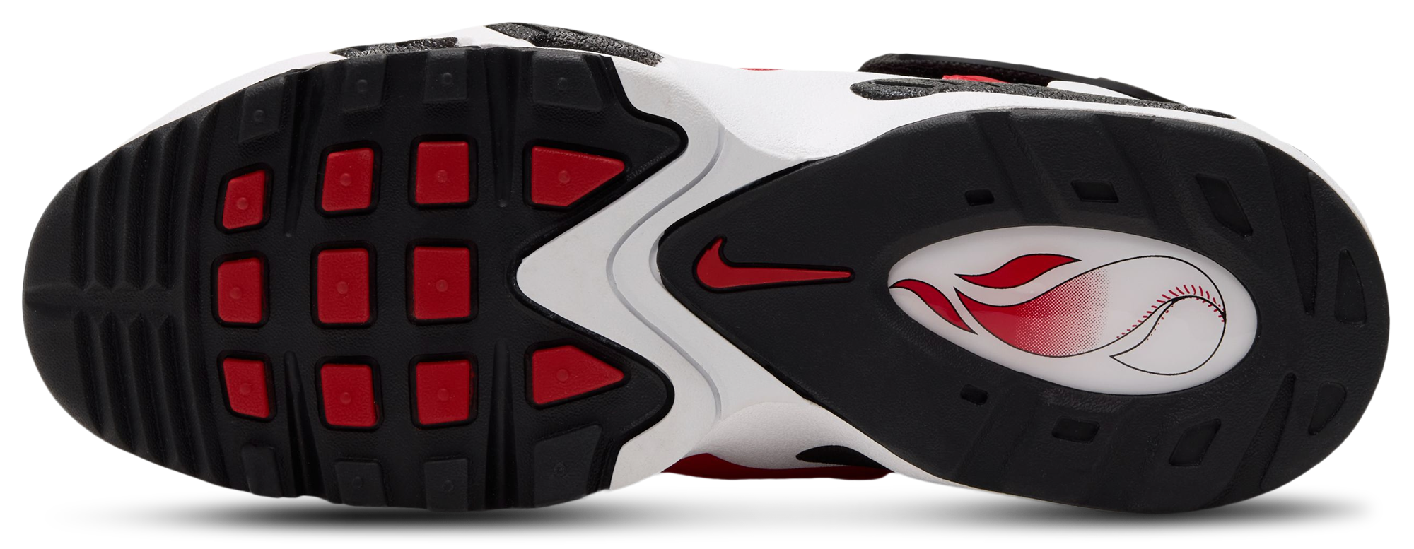 Nike Air Griffey Max HH10 - Men's - Black/White/Varsity Red - Image 5