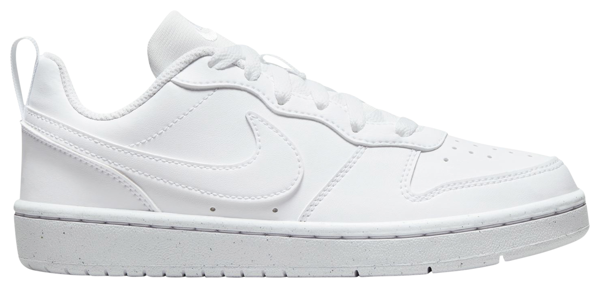 Nike Court Borough Low Recraft 童款 - White/White - Image 1