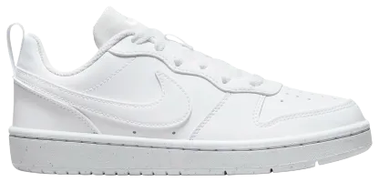 Nike Court Borough Low Recraft 童款 - White/White - Image 1