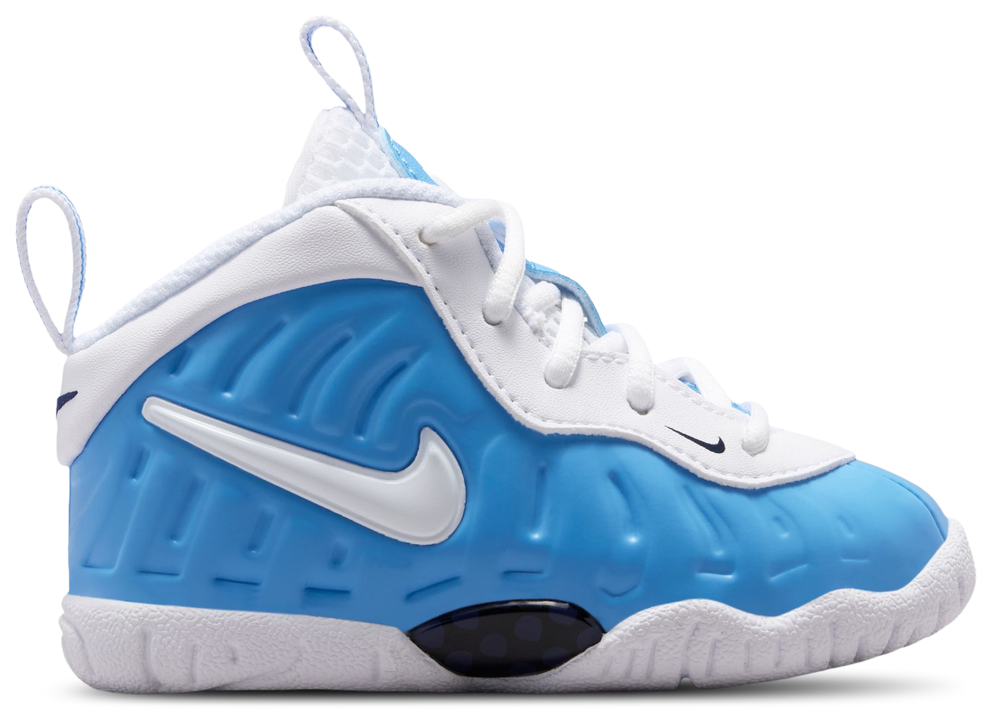 Nike Little Posite Pro 童款 - University Blue/White/Midnight Navy - Image 1