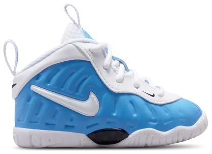 Nike Little Posite Pro 童款 - University Blue/White/Midnight Navy - Image 1
