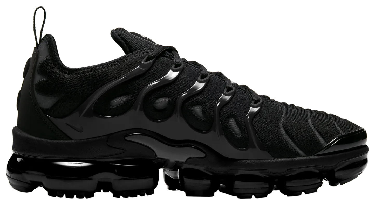 Nike Air Vapormax Plus - Black/Black/Dark Grey - Image 1