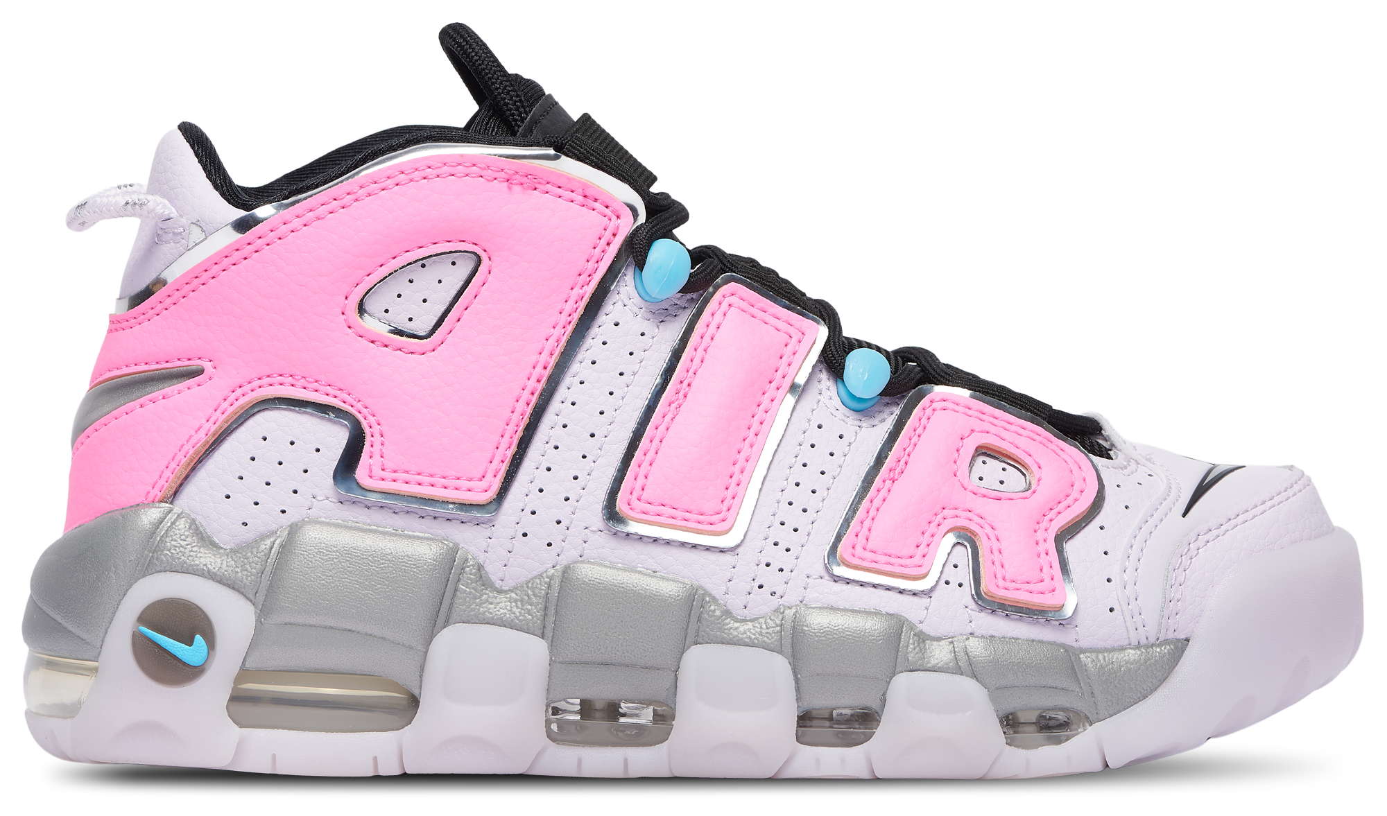 Nike Air More Uptempo - Pink/Silver - Image 1