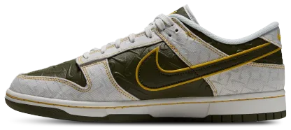 Nike Dunk Low Retro - Yellow Ochre/Summit White/Cargo Khaki - Image 2