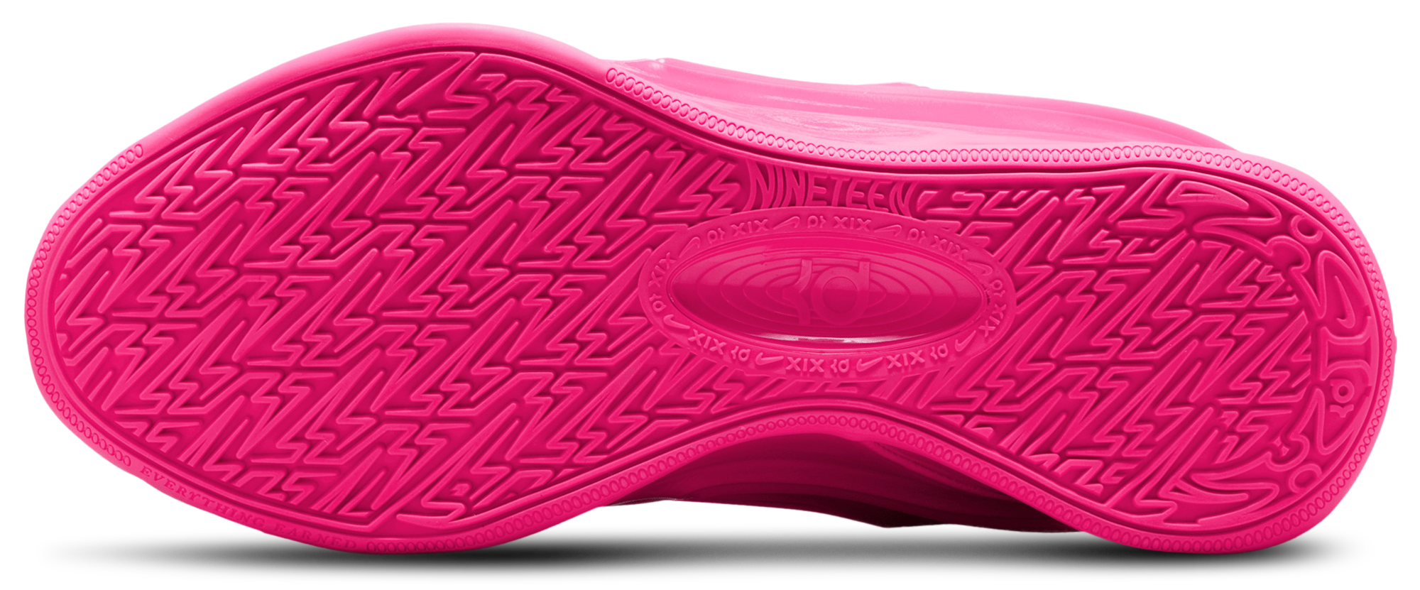 Nike KD 19 - Hyper Pink/Stadium Green/University Gold - Image 5